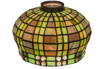 Meyda 7"w Jeweled Basket Shade - 27405