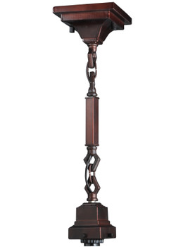 Meyda 18.5"h Bungalow 1 Lt Pendant Hardware - 28125