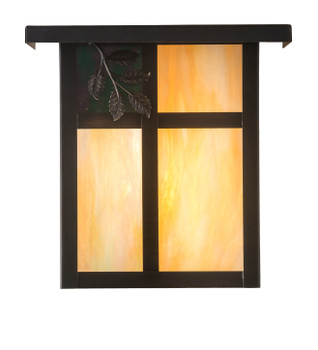 Meyda 8"w Hyde Park Sprig Wall Sconce - 29516