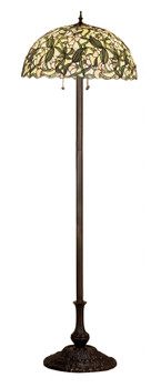 Meyda 63"h Sweet Pea Floor Lamp - 48623