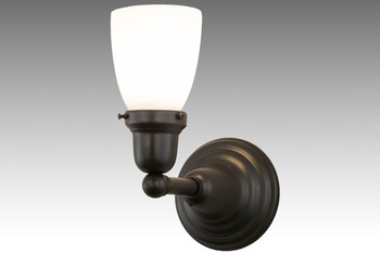 Meyda 5.5"w Revival Oyster Bay Goblet Wall Sconce - 56451