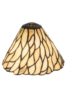 Meyda 8"w Willow Jadestone Shade - 65617