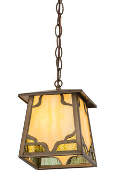 Meyda 7"sq Kirkpatrick Pendant - 66841