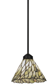 Meyda 8"w Willow Jadestone Mini Pendant - 73652