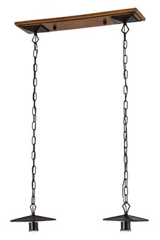 Meyda 28"l 2 Lt Island Pendant Hardware - 77969