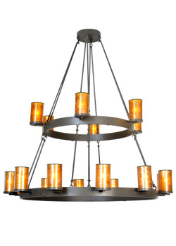 Meyda 66"w Chappell 18 Lt Two Tier Chandelier - 81894