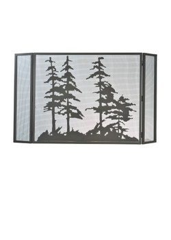 Meyda 50"w X 30"h Tall Pines Fireplace Screen - 99675