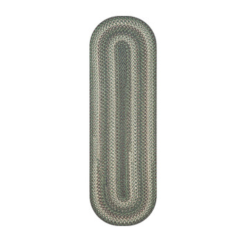 Homespice Decor Cedar Ridge Green Braided Area Rugs
