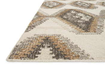 Loloi Akina Ak-03 Ivory / Camel Hand Woven Area Rugs