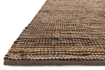 Loloi Edge Ed-01 Brown Hand Woven Area Rugs