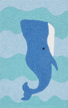 Loloi Angelou Han03 Ocean / Blue Hooked Area Rugs
