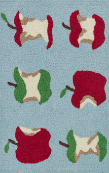 Loloi Angelou Han23 Red / Green Hooked Area Rugs