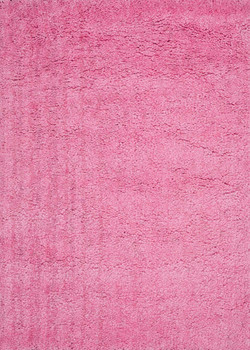 Loloi Hera Shag Hand Woven Hg-01 Pink 3'-6" X 5'-6" Rectangle