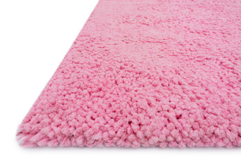 Loloi Hera Shag Hand Woven Hg-01 Pink 3'-6" X 5'-6" Rectangle