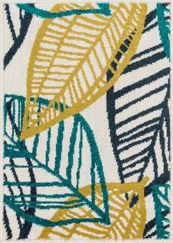 Loloi Terrace Htc17 Ivory / Tropical Power Loomed Area Rugs