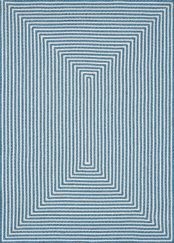 Loloi In/out Io-01 Aqua Braided Area Rugs
