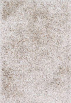 Loloi Linden Shag Li-02 Bone Hand Woven Area Rugs