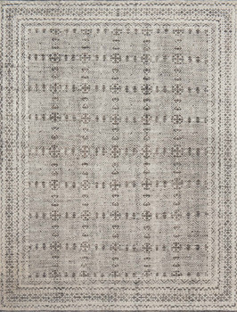 Loloi Origin Oi-01 Grey / Ivory Hand Knotted Area Rugs