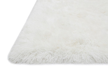 Loloi Orian Shag Or-01 White Hand Woven Area Rugs