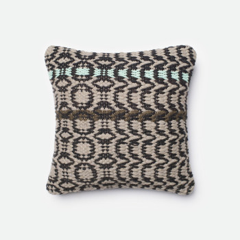 Loloi Pillows P0238 Black / Grey