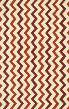 Loloi Palm Springs Pm-02 Red / Rust Hooked Area Rugs
