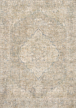 Loloi Revere Rev-08 Granite / Blue Power Loomed Area Rugs