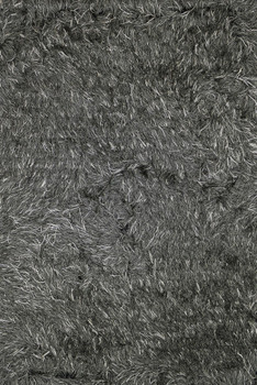 Loloi Royal Shag Hand Woven Rs-01 Graphite 3'-6" X 5'-6" Rectangle