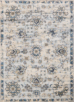 Loloi Torrance Tc-05 Grey / Navy Power Loomed Area Rugs