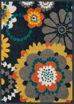 Loloi Terrace Power Loomed Htc06 Navy / Multi 1'-8" X 5' Rectangle