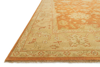 Loloi Vernon Vn-05 Auburn / Gold Hand Knotted Area Rugs