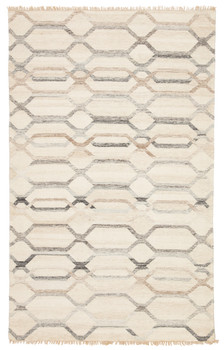 Jaipur Living Laveer AT17 Trellis Ivory Flat Weave Area Rugs