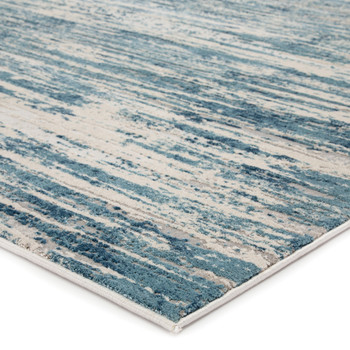 Jaipur Living Heaston CIQ33 Abstract Blue Power Loomed Area Rugs