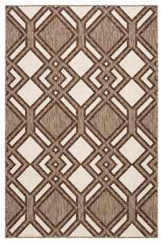 Jaipur Living Samba DNC16 Trellis Brown Power Loomed Area Rugs