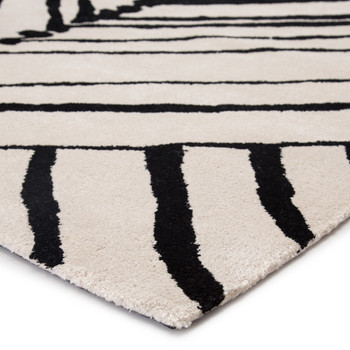 Jaipur Living Gemma ENK10 Abstract White Hand Tufted Area Rugs