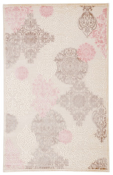 Jaipur Living Wistful FB180 Damask Ivory Power Loomed Area Rugs