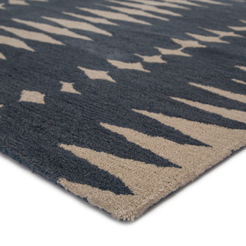 Jaipur Living Tear Drops LST27 Geometric Gray Hand Tufted Area Rugs