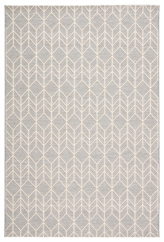 Jaipur Living Galloway MOC02 Chevron Gray Power Loomed Area Rugs