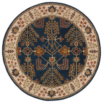 Jaipur Living Chambery PM82 Floral Blue Hand Tufted Area Rugs