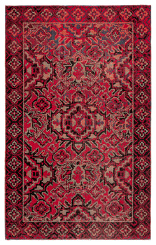 Jaipur Living Chaya POL21 Medallion Red Power Loomed Area Rugs