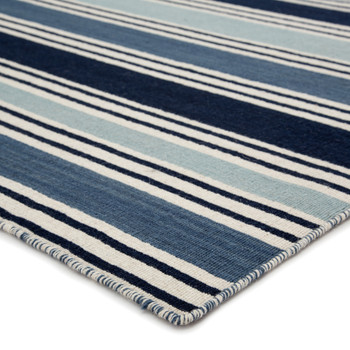 Jaipur Living Salada PV31 Stripes Blue Flat Weave Area Rugs
