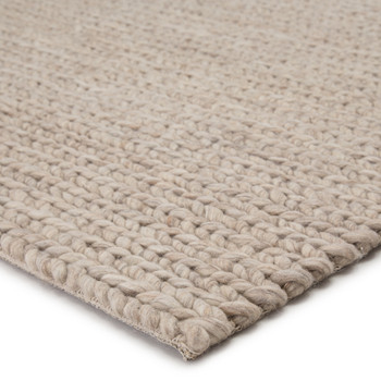 Jaipur Living Braiden SCD08 Solid Gray Handwoven Area Rugs