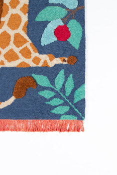 Novogratz Atticus ATC-3 Navy Hand Made Area Rugs