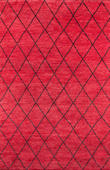 Momeni Atlas ATL-5 Red Hand Knotted Area Rugs