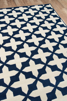 Momeni Baja BAJ12 Navy Machine Made Area Rugs