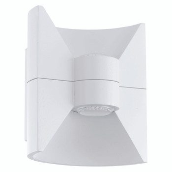 Eglo 2x2.5 Led Outdoor Wall Light W/ White Finish - 93367A