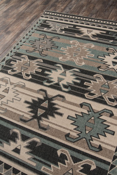 Momeni Baja BAJ19 Sage Machine Made Area Rugs