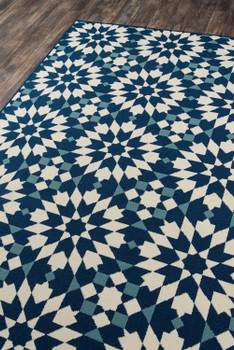 Momeni Baja BAJ30 Navy Machine Made Area Rugs