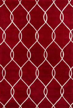 Momeni Bliss BS-12 Red Hand Tufted Area Rugs