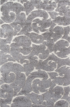 Momeni Charlotte CHA-3 Grey Machine Made Area Rugs