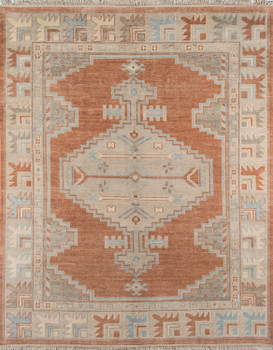 Erin Gates Concord CRD-1 Rust Hand Knotted Area Rugs